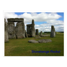 Stonehenge Rocks Postcard