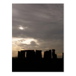 Stonehenge Silhouette Post Cards