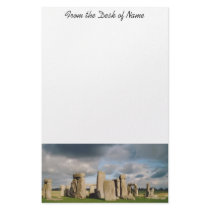 Stonehenge Stationary Custom Stationery