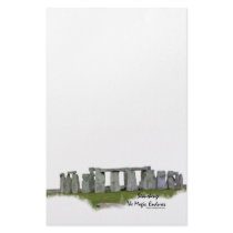 Stonehenge Custom Stationery