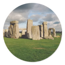 Stonehenge Round Stickers