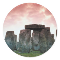 Stonehenge Round Sticker
