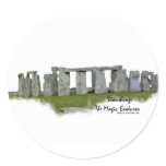 Stonehenge Round Sticker