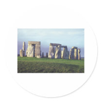 Stonehenge Round Stickers