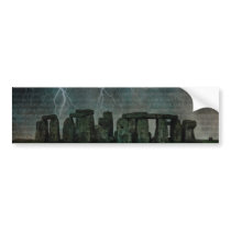 Stonehenge Storm Bumper Stickers