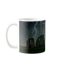 Stonehenge Storm Coffee Mugs