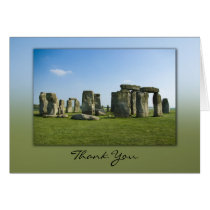 Stonehenge Thank You Card