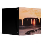 Stonehenge, Winter Solstice Vinyl Binders