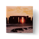 Stonehenge, Winter Solstice Pinback Button