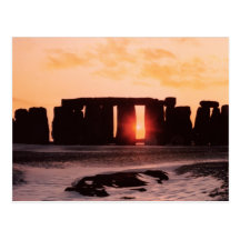 Stonehenge, Winter Solstice Postcard