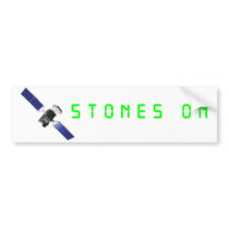 STONES ON Bumper Sticker