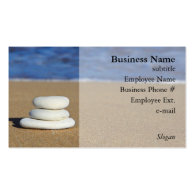 Stones on the Beach Business Cards