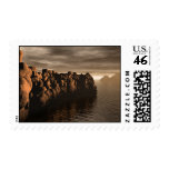 Stonewall At Sunset Postage Stamp