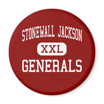 Stonewall Jackson - Generals - High - Quicksburg magnets