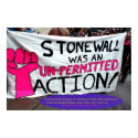 Stonewall Was An Unpermitted Action posters