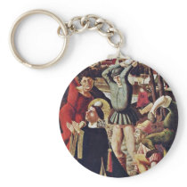 Stoning Of St. Stephen By Reichlich Marx (Best Qua Keychain