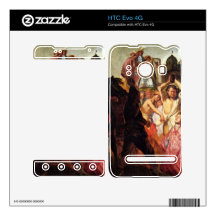 Stoning of Stephen by Rembrandt Decal For HTC Evo 4G