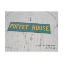 Stony Creek Puppet House Postcard