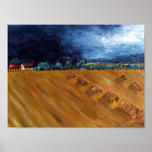 Stooks At Winkleigh print