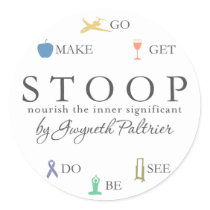 STOOP - Nourish The Inner Significant Sticker