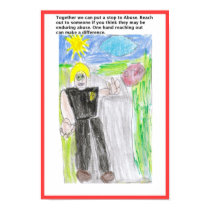 Stop Abuse Poster posters by maddieandmeoriginals Stop Abuse Poster posters