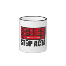 Stop ACTA Mugs