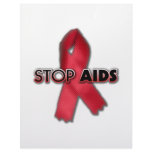 Stop AIDS (Line) Personalized Letterhead