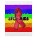 Stop AIDS (Rainbow) Full Color Flyer