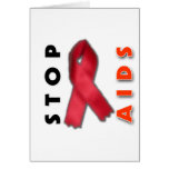 Stop AIDS (Side) Card