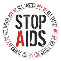 Stop AIDS stickers by EMDesigns Stop AIDS stickers