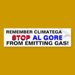 STOP AL GORE FROM EMITTING GAS! (cO2) bumper stickers by Go_Buckeyes STOP AL GORE FROM EMITTING GAS! (cO2) bumper stickers