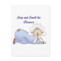 Stop and Smell the Flowers postcards by robynsnest Stop and Smell the Flowers postcards