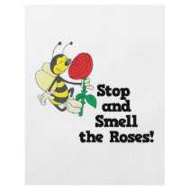 stop and smell the roses personalized flyer