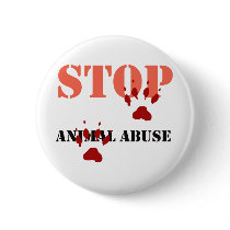 stop animal abuse pins