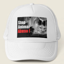 Stop Animal Abuse Cap hats