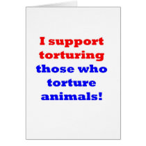 Stop animal abuse cards