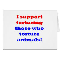 Stop animal abuse cards