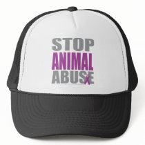 Stop Animal Abuse Trucker Hats