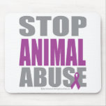 Stop Animal Abuse Mousepad
