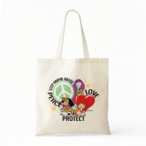 Stop Animal Abuse PLP Canvas Bags