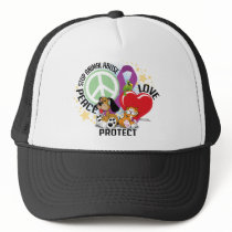 Stop Animal Abuse PLP Trucker Hats