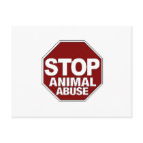 Stop Animal Abuse postcards by worldsfair Stop Animal Abuse postcards