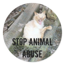 Stop Animal Abuse stickers