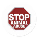 Stop Animal Abuse stickers by worldsfair Stop Animal Abuse stickers