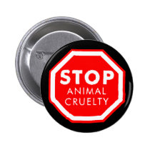 Stop Animal Cruelty buttons
