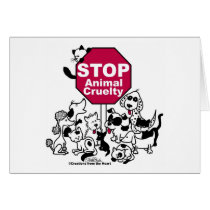 Stop Animal Cruelty Cards