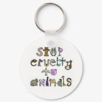 Stop Animal Cruelty keychains by cassielovee Stop Animal Cruelty keychains