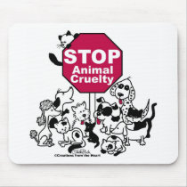 Stop Animal Cruelty Mousepad
