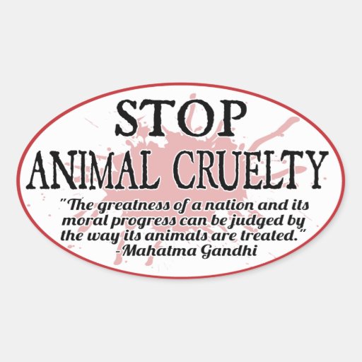 stop-animal-cruelty-sticker-zazzle