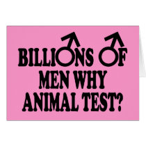 Stop animal testing cards by Femfatal Stop animal testing cards